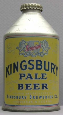 Kingsbury Pale Beer Can