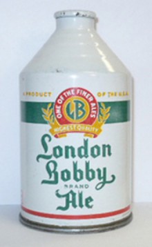 London Bobby Ale Beer Can