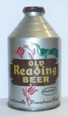 Old Reading Beer Can