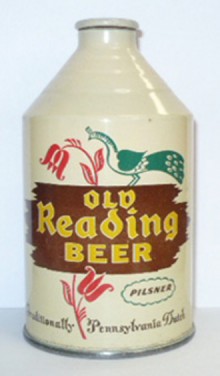 Old Reading Beer Can
