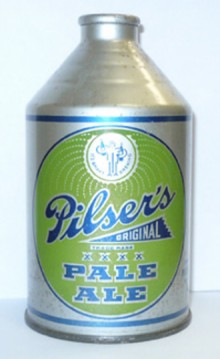 Pilsers Pale Ale Crowntainer Beer Can