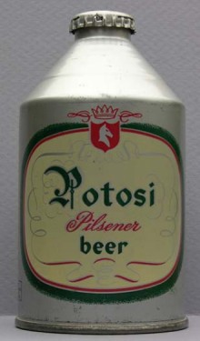Potosi Pilsener Beer Can