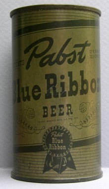 Pabst Blue Ribbon Beer Can