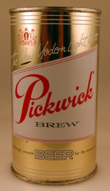 Pickwick Beer Can
