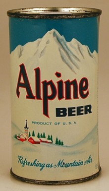 Alpine Beer Can
