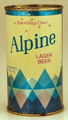 Alpine Lager Beer Can