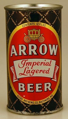 Arrow Imperial Beer Can