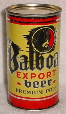Balboa Export Beer Can