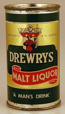 Drewrys Malt Liquor Beer Can