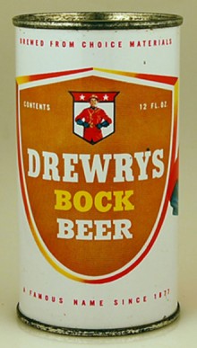 Drewrys Bock Beer Can