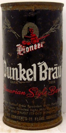 Dunkel Brau Beer Can