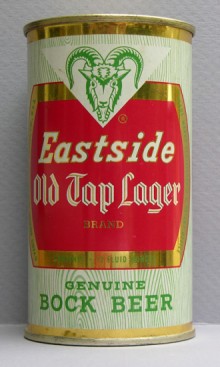 Eastside Old Tap Lager Bock Beer Can