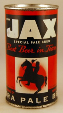 Jax Extra Pale Beer Can