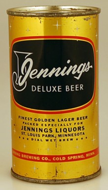 Jennings Deluxe Beer Can