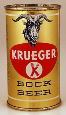 Krueger Bock Beer Can