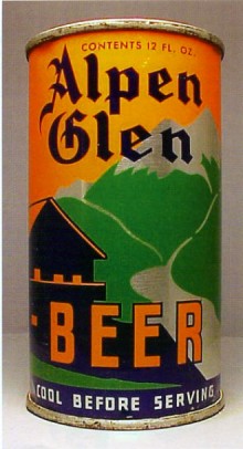 Alpen Glen Beer Can