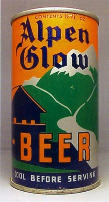 Alpen Glow Beer Can