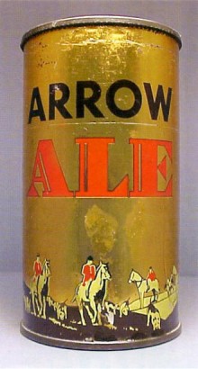Arrow Ale Beer Can