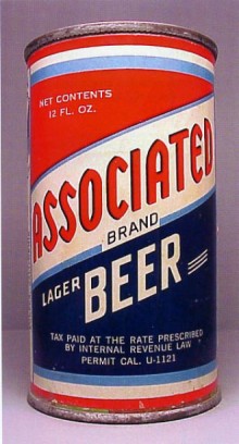 Associated Lager Beer Can