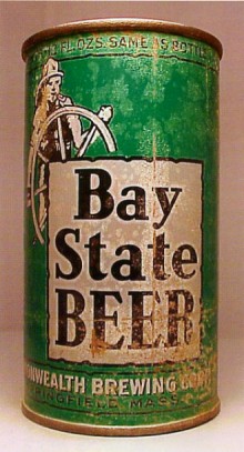 Bay State Beer Can