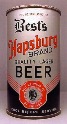 Best's Hapsburg Beer Can