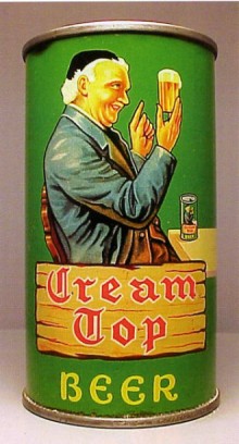 Cream Top Beer Can