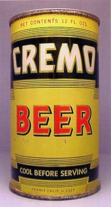 Cremo Beer Can