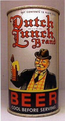 Dutch Lunch Brand Beer Can