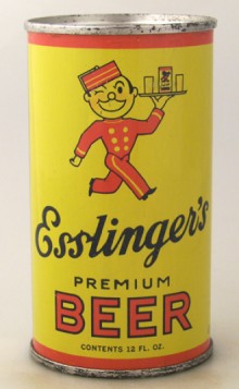 Esslinger's Premium Beer Can