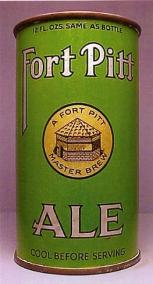Fort Pitt Ale Beer Can