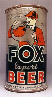 Fox Export Beer Can