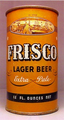 Frisco Extra Pale Lager Beer Can