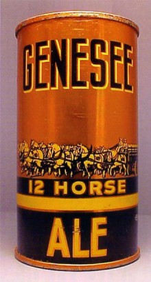 Genesee 12 Horse Ale Beer Can