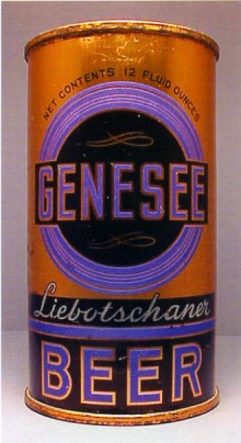 Genesee Liebotschaner Beer Can