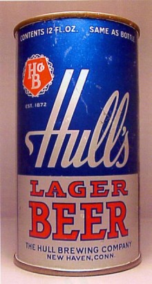 Hulls Lager Beer Can