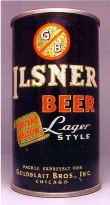 Ilsner Lager Style Beer Can