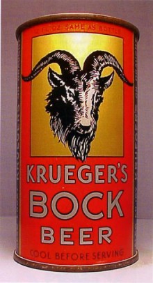 Kruegers Bock Beer Can