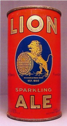 Lion Sparkling Ale Beer Can