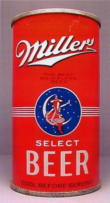 Miller Select Beer Can