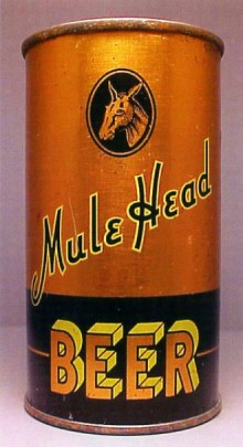 Mule Head Beer Can