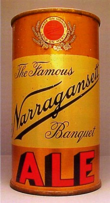 Narragansett Banquet Ale Beer Can