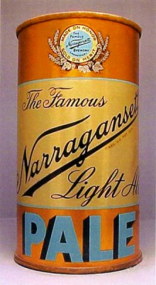 Narragansett Pale Light Ale Beer Can