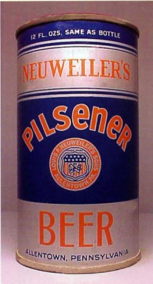 Neuweilers Pilsener Beer Can