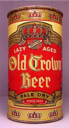 Old Crown Pale Dry Beer Can