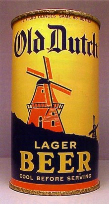Old Dutch Lager Beer Can