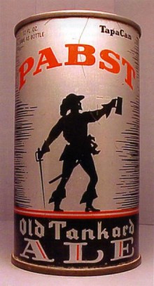Pabst Old Tankard Ale Beer Can