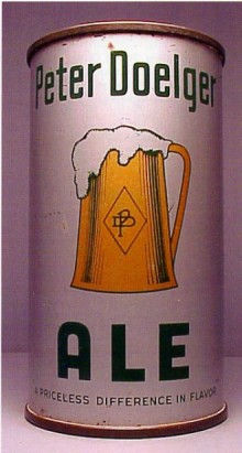 Peter Doelger Ale Beer Can