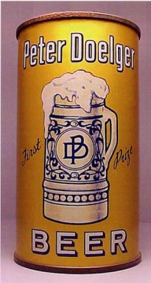 Peter Doelger Beer Can