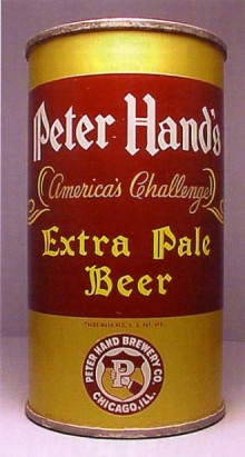 Peter Hands Extra Pale Beer Can