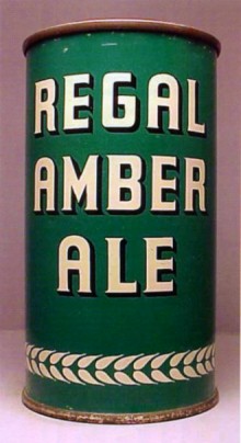 Regal Amber Beer Can